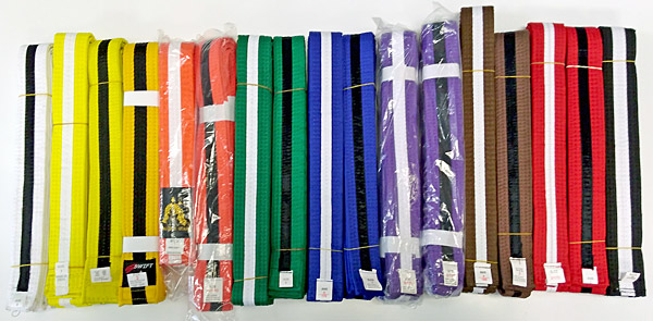 Belts & Sashes  Central Ohio Martial Arts Supply